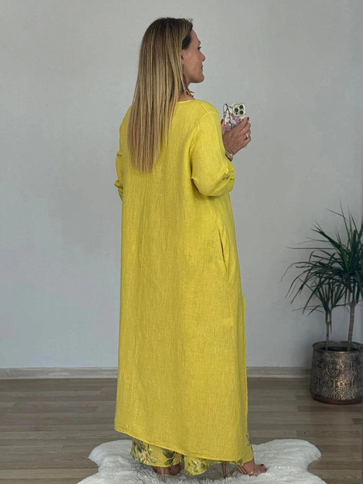 Alma - Loose Set in Cotton and Linen