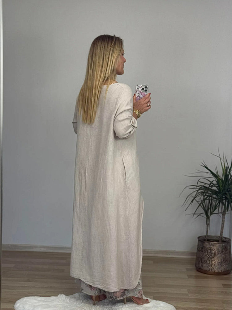 Alma - Loose Set in Cotton and Linen