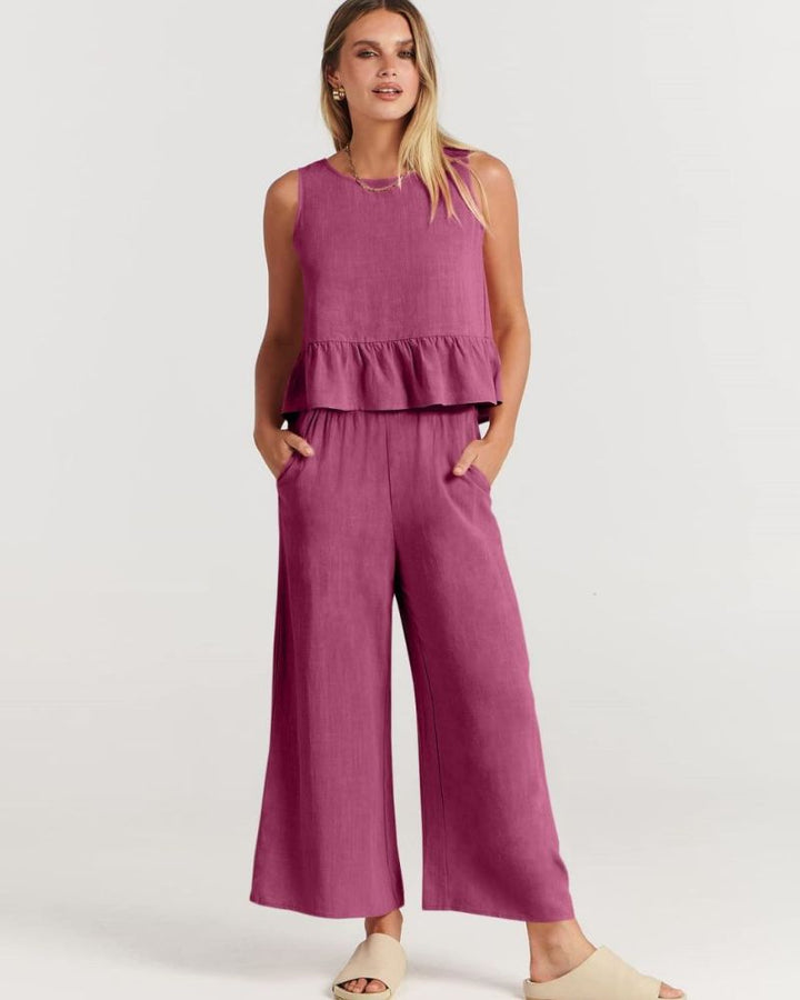 Valerina – Casual Cotton 2-Piece Set