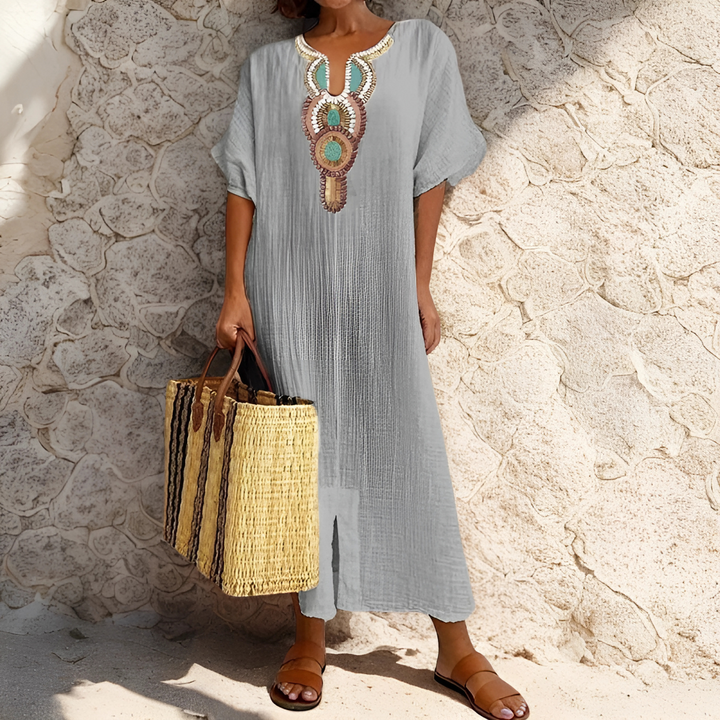 Agnes - Cotton Beach Dress