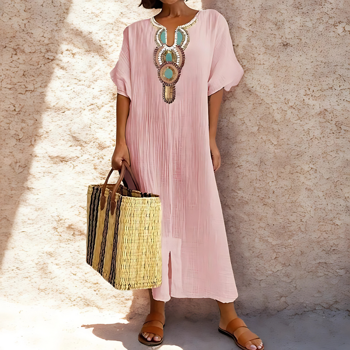 Agnes - Cotton Beach Dress