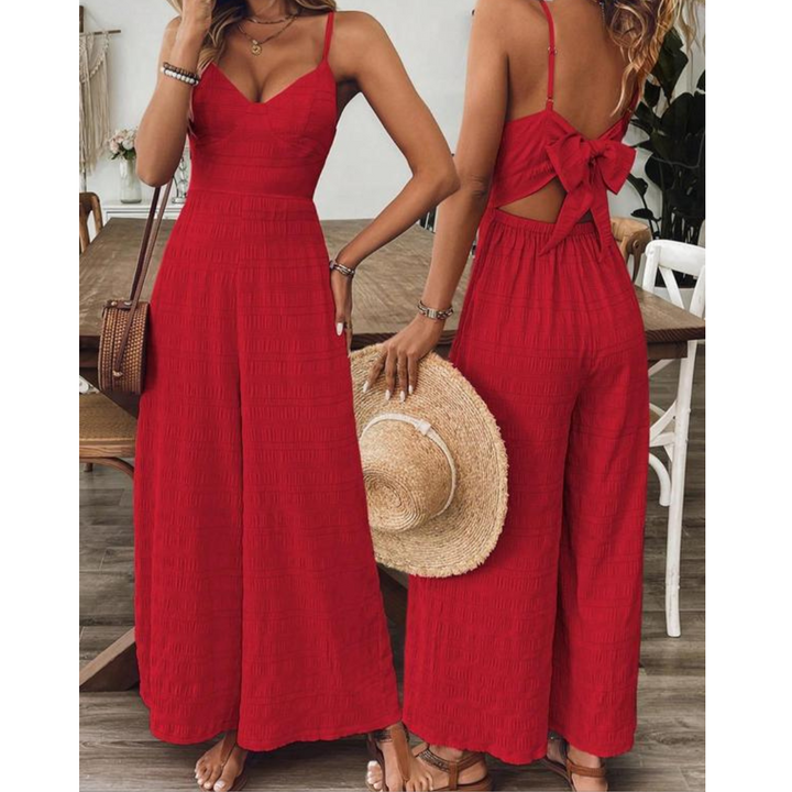 MADELINE - Casual Everyday Chic Fitted Jumpsuit