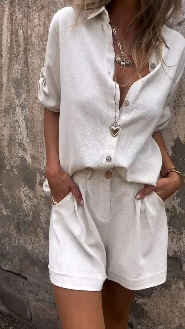 Amelie - Relaxed Linen Set