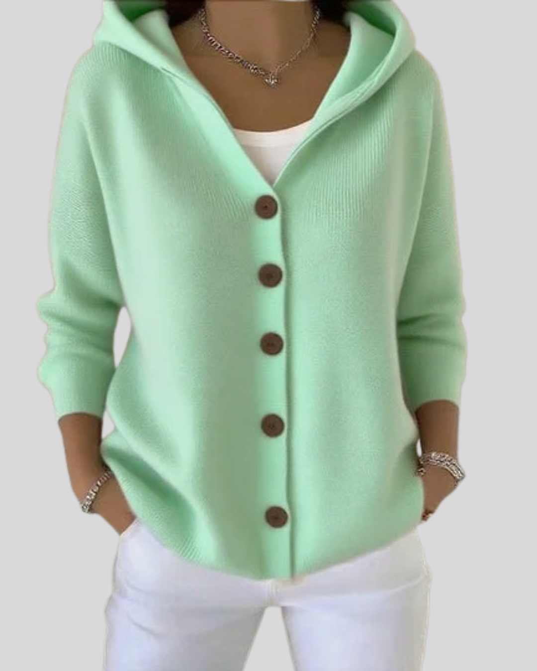 Verena - Comfortable Long-Sleeve Cardigan