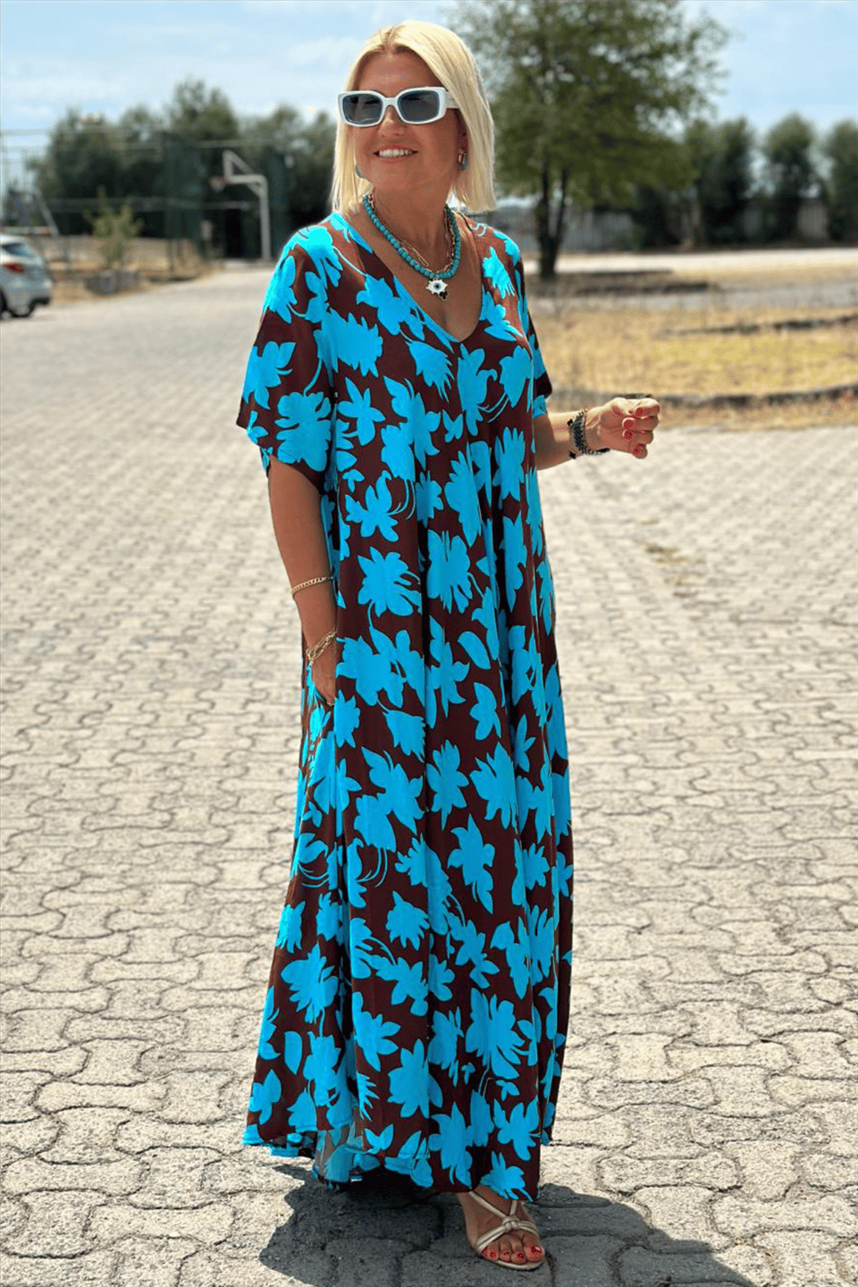 Lena - Casual Maxi Dress