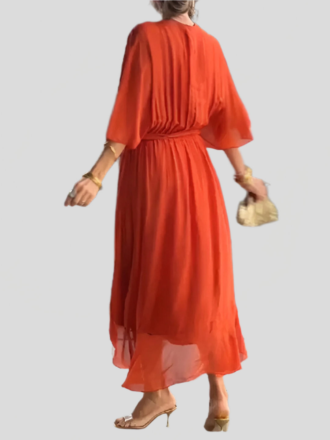 Lilijana β Comfortable Silk Dress With Flattering Tummy Coverage