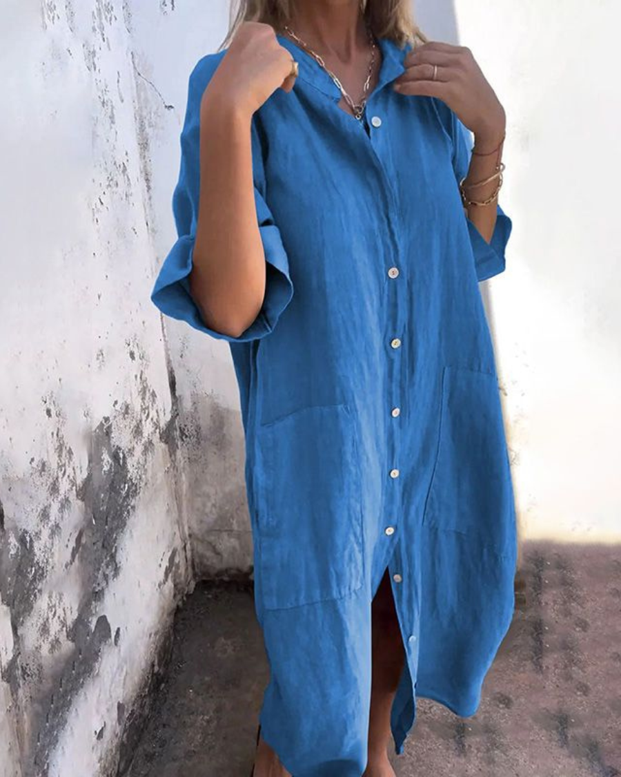 Melissa -  Casual Shirt Dress