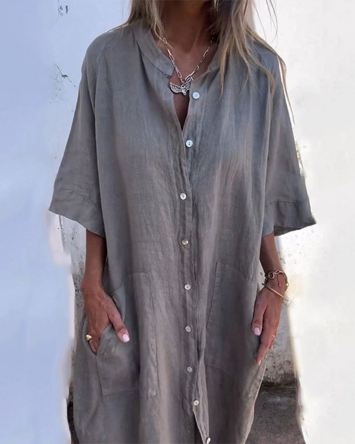 Melissa -  Casual Shirt Dress