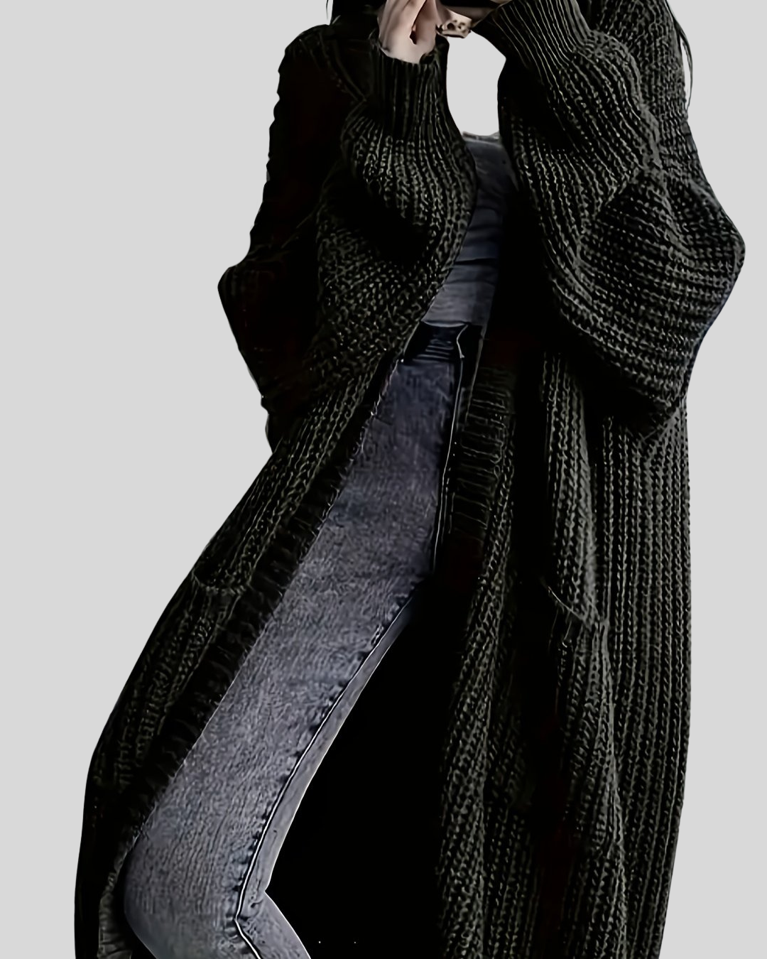 Alessia - Long Elegant Cardigan