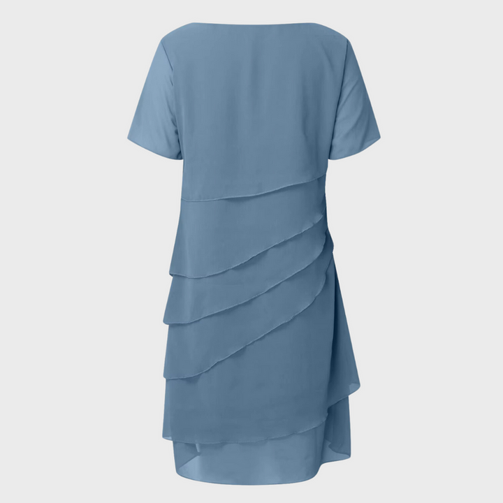 Lea | Layered Chiffon Dress