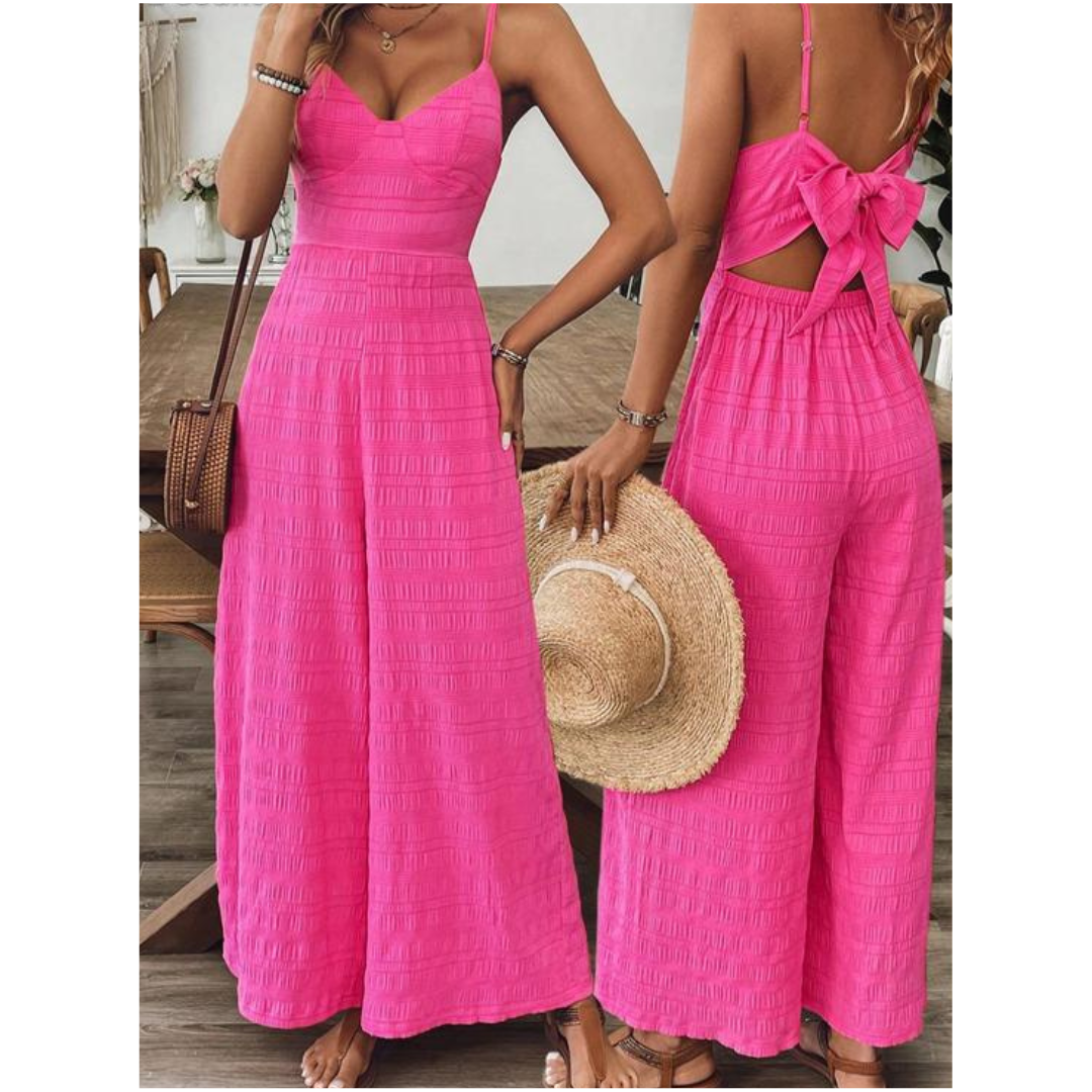 MADELINE - Casual Everyday Chic Fitted Jumpsuit