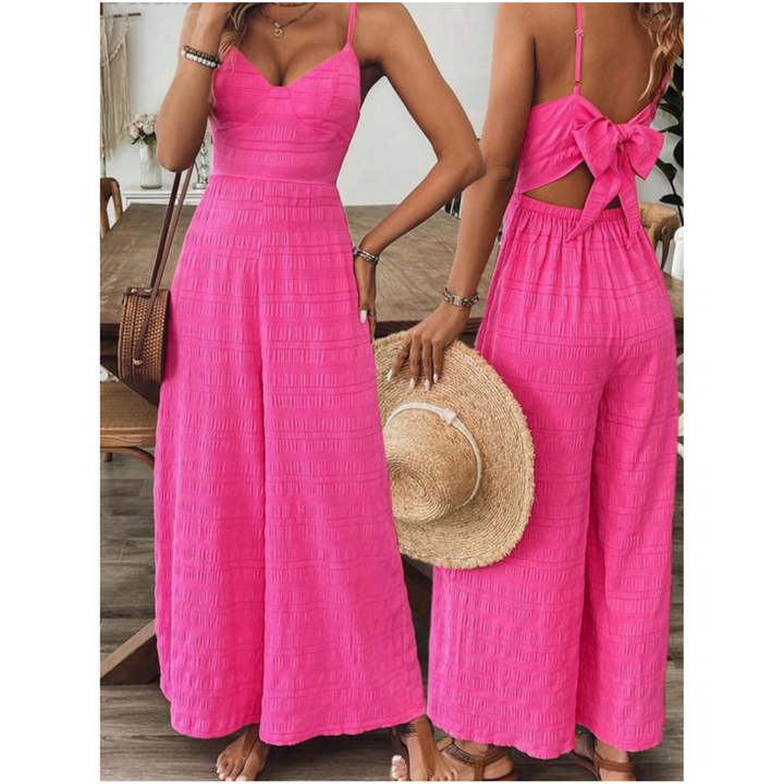 MADELINE - Casual Everyday Chic Fitted Jumpsuit