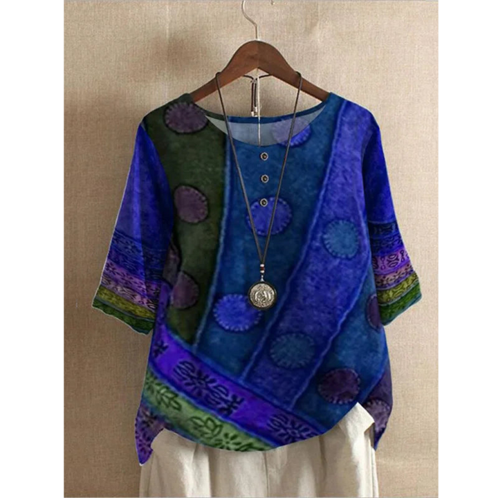 Valarie - Comfortable Colorful Top