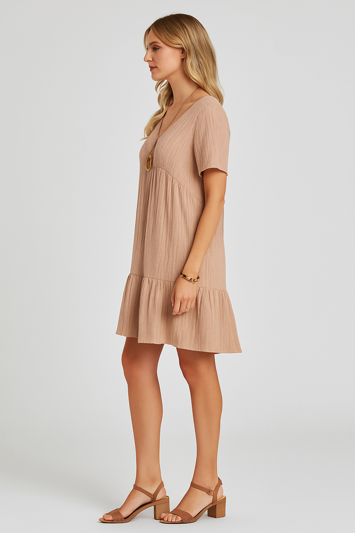 Aisha -  Elegant Belly Cover Dress