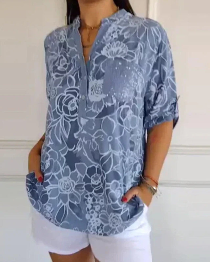 Penelope - Chic Floral Blouse