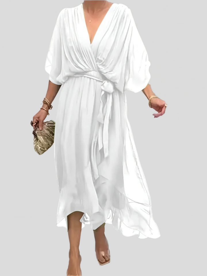 Lilijana β Comfortable Silk Dress With Flattering Tummy Coverage