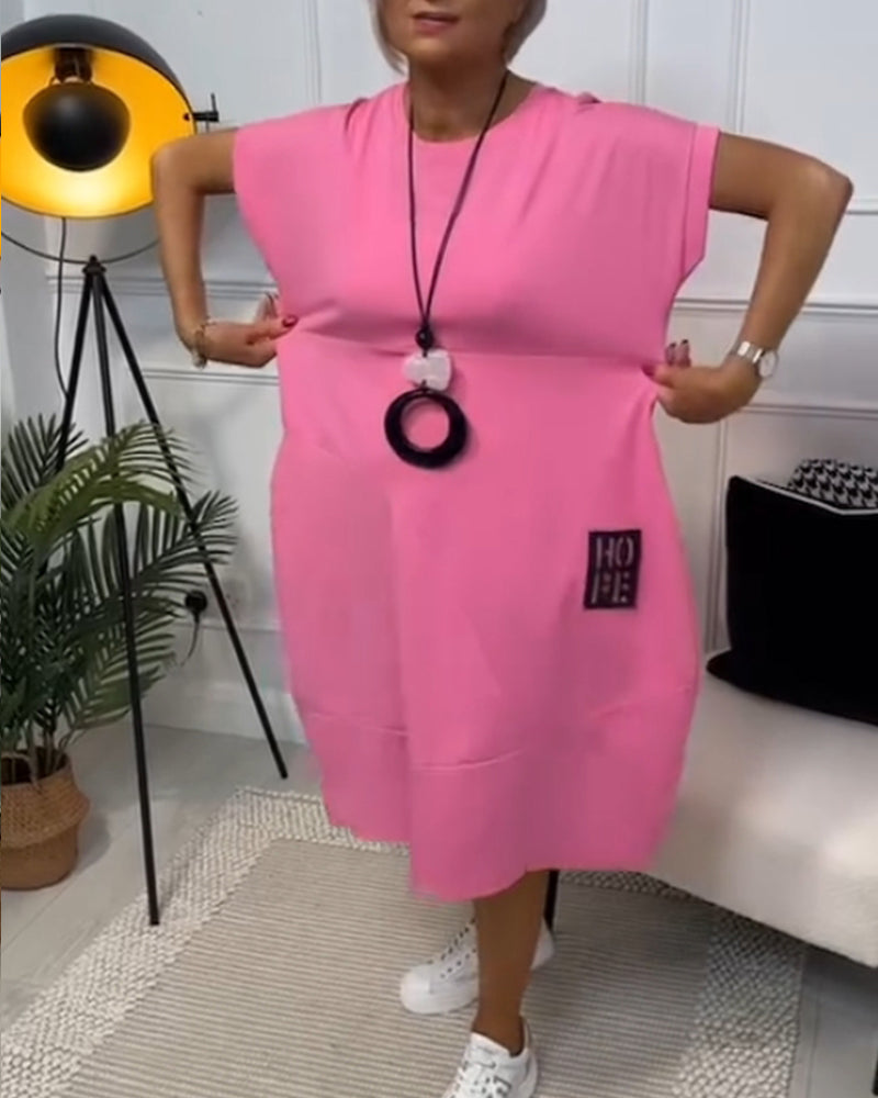 Melly - Stylish Short Sleeved Dress