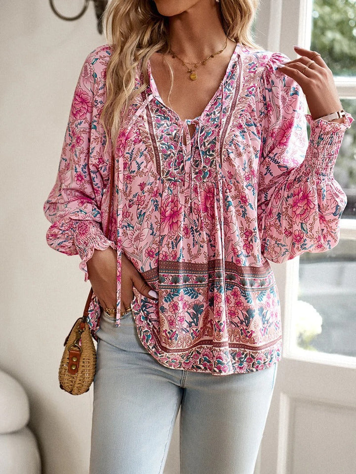 Helena -  Chic Floral Top