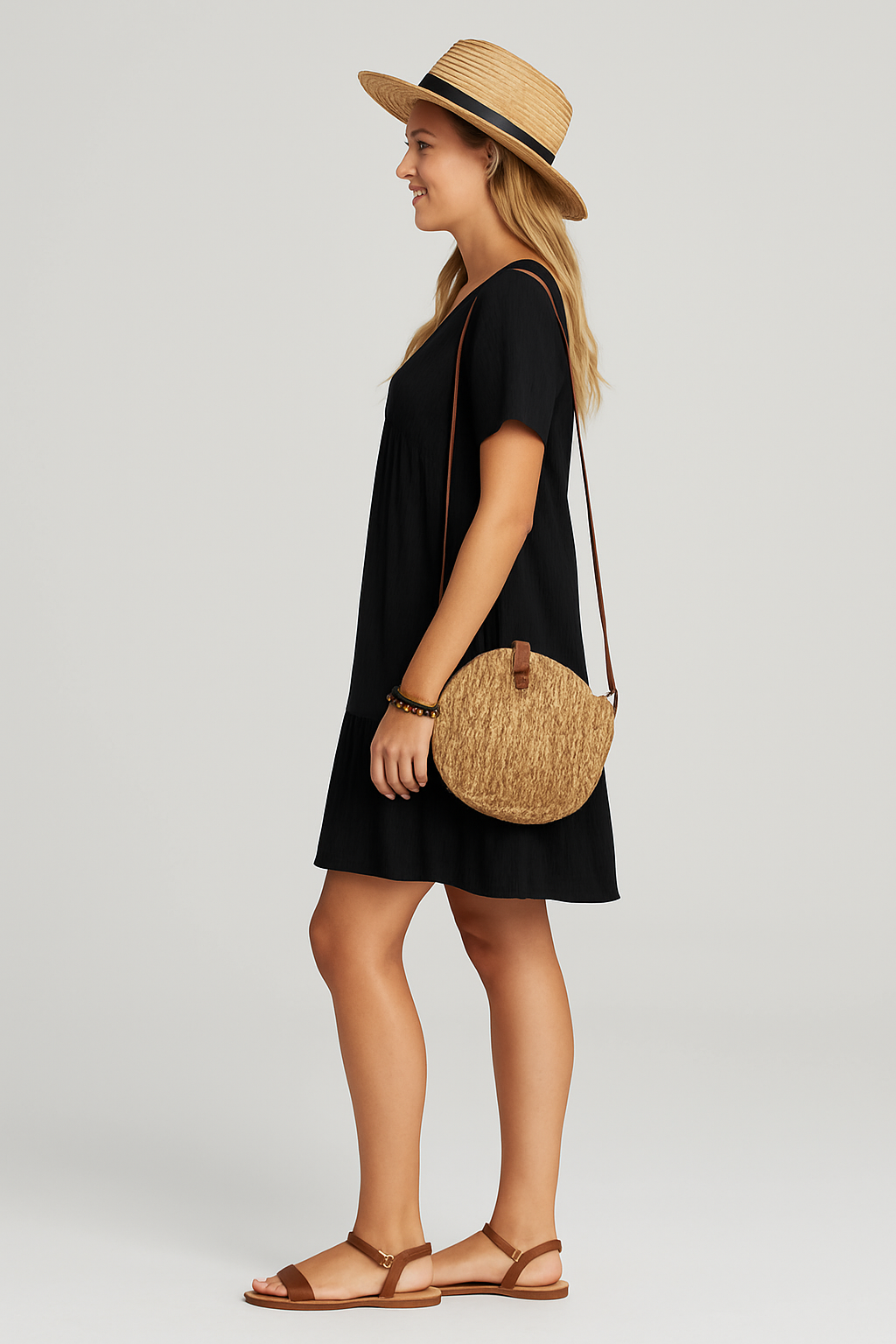Aisha -  Elegant Belly Cover Dress