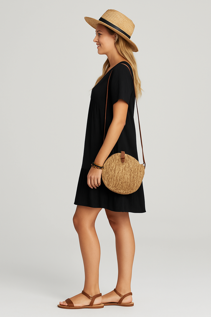Aisha -  Elegant Belly Cover Dress
