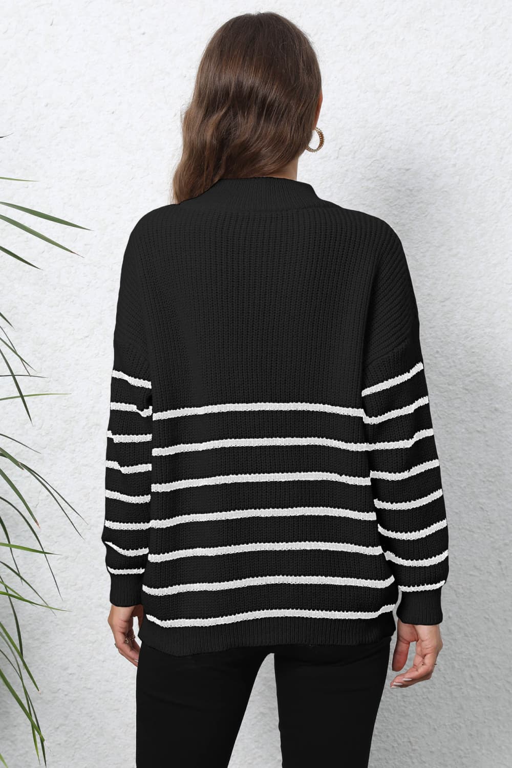 Lauren - Long Sleeve Zip-Up Sweater