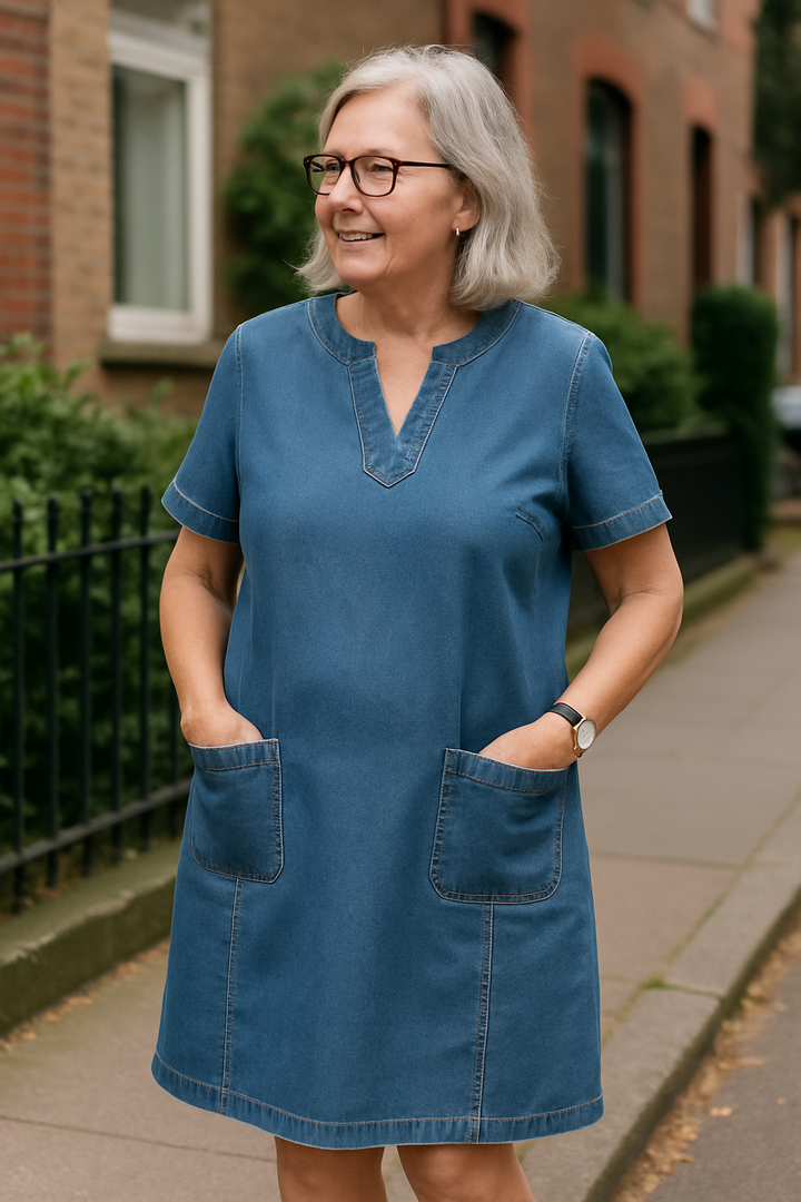 Julia - Soft Denim Dress