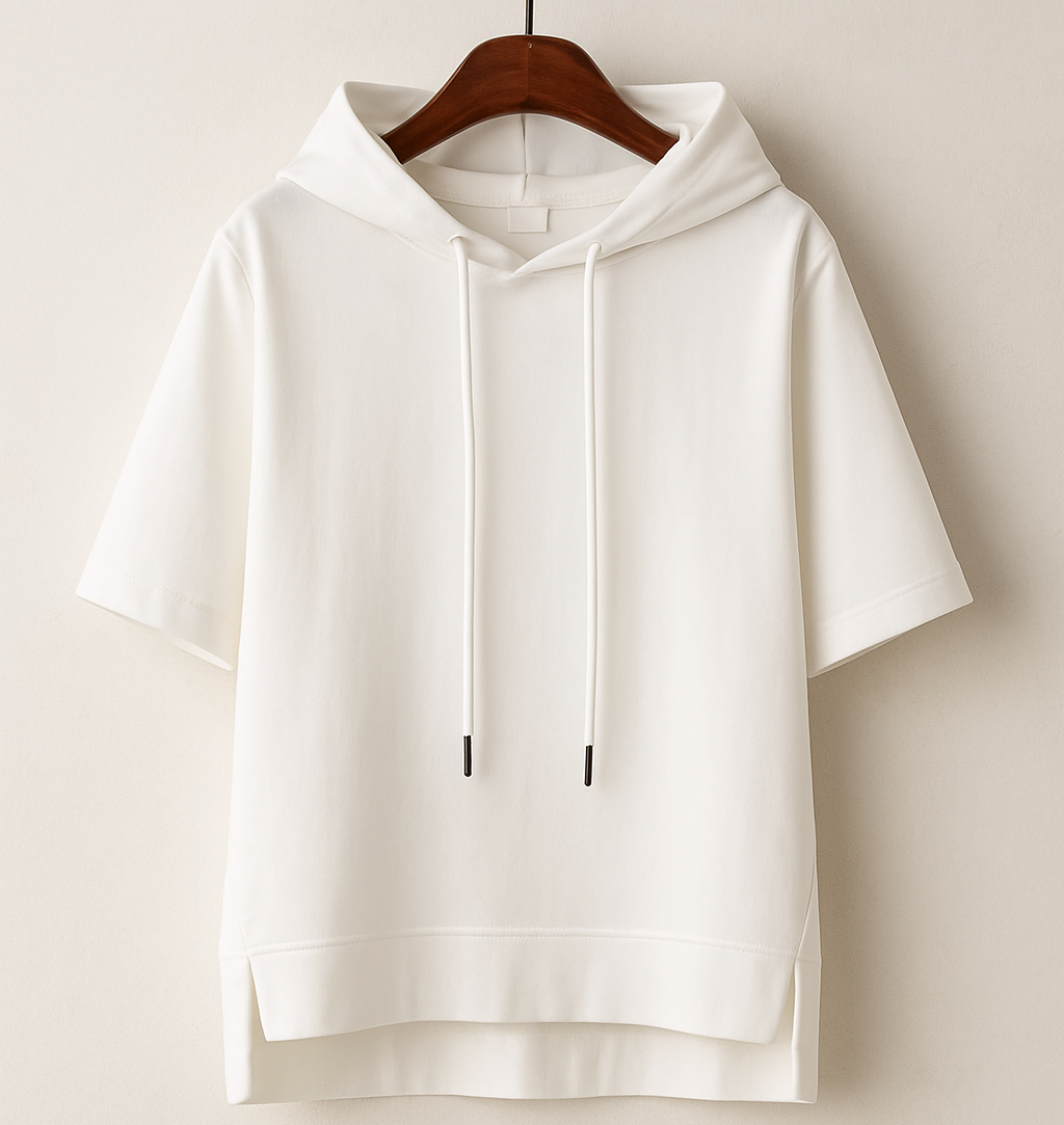Thalia - Stylish Short Sleeve Hoodie