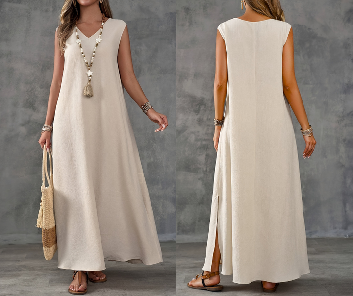 Zoe – Elegant Belly-Friendly Maxi Dress