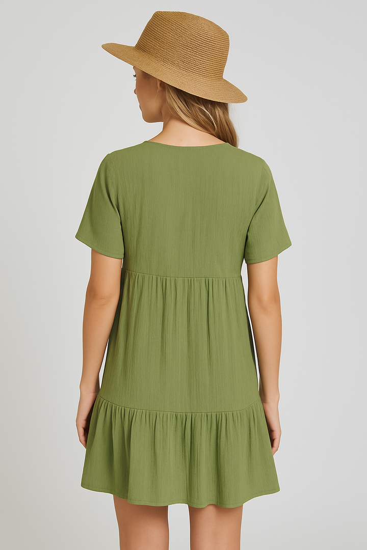 Aisha -  Elegant Belly Cover Dress
