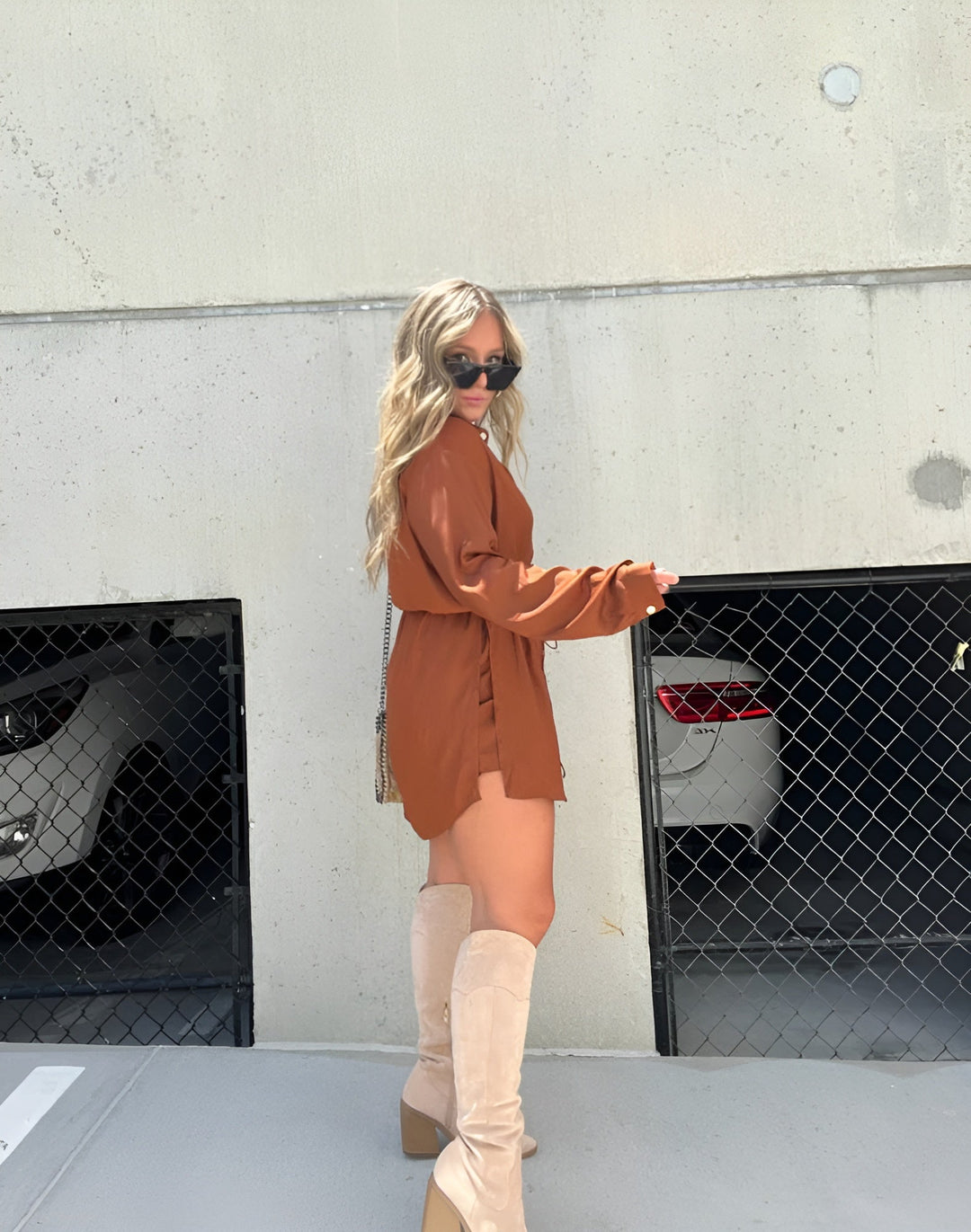 Tessa - The Sunset Sway Romper