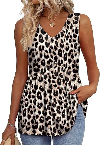 ELENOR - Effortless Flowy Sleeveless Tank Top