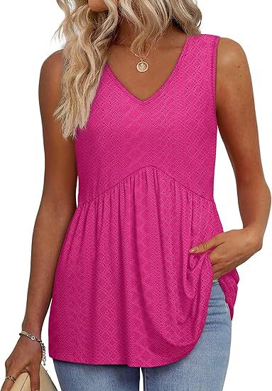 ELENOR - Effortless Flowy Sleeveless Tank Top