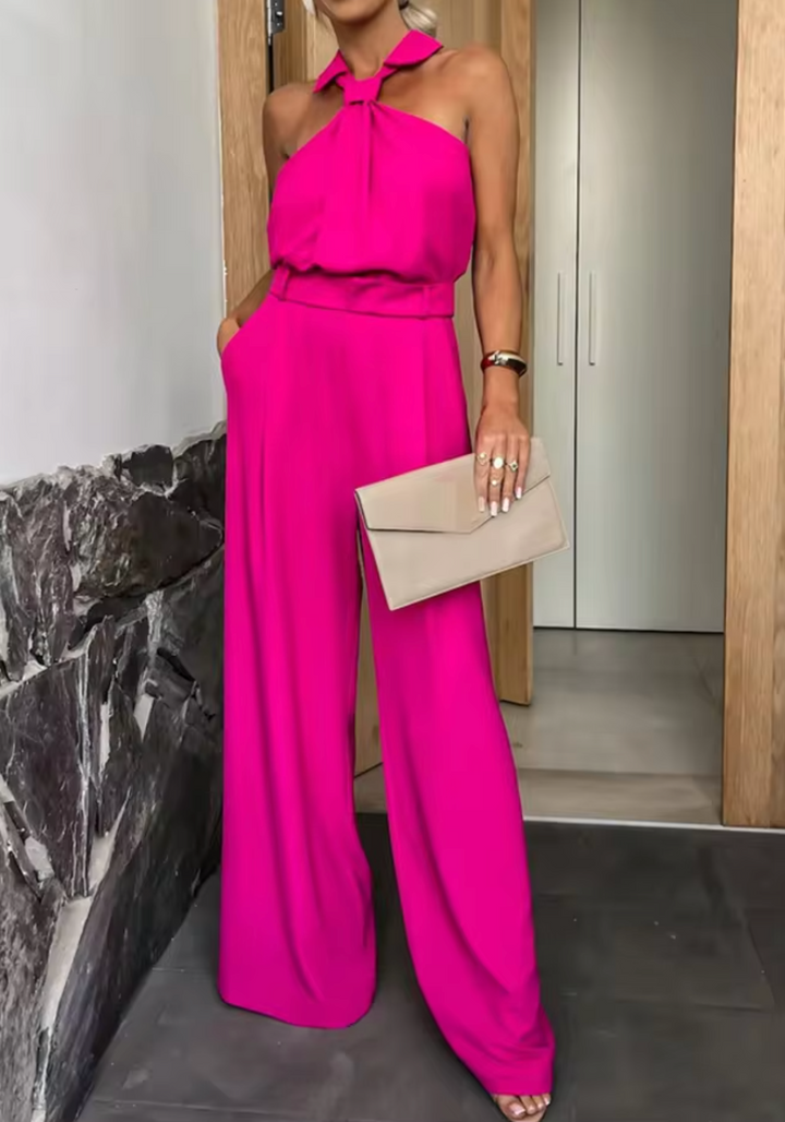 Diana - Sleek Jumpsuit with Wide Legs