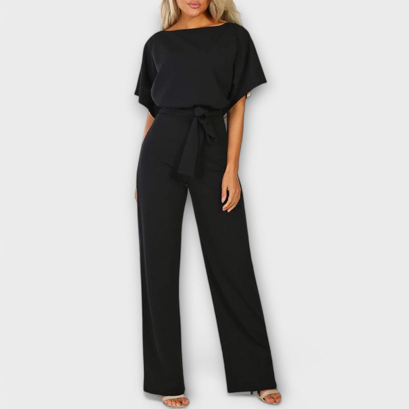 Glory - Elegant Short Sleeve Jumpsuit