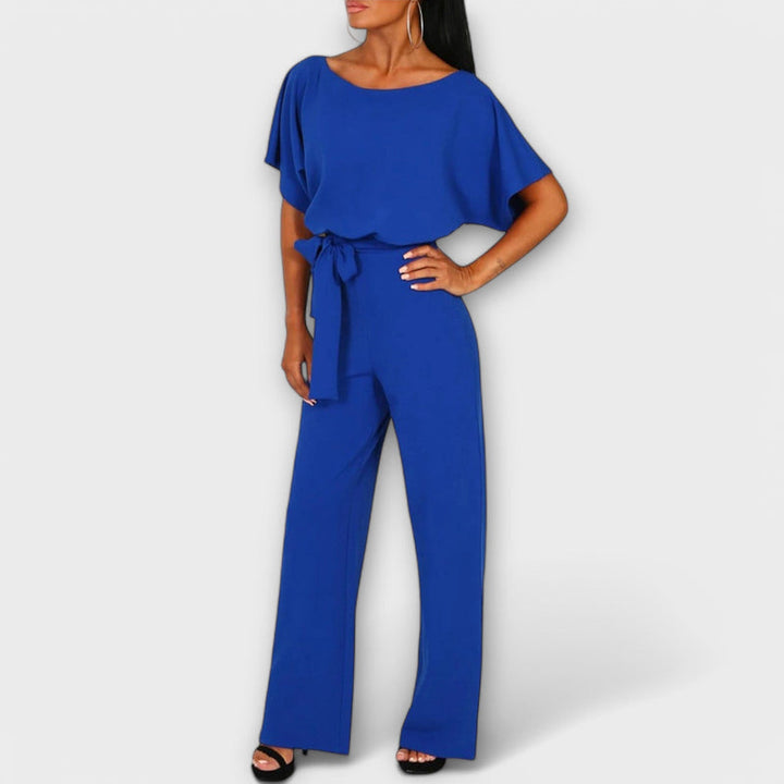 Glory - Elegant Short Sleeve Jumpsuit