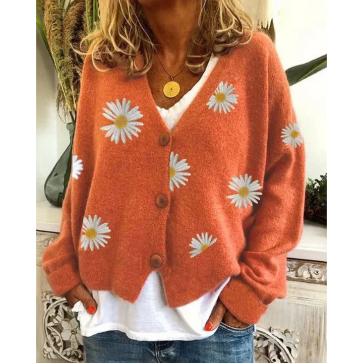 Bailey – Timeless Cashmere Embroidered Cardigan