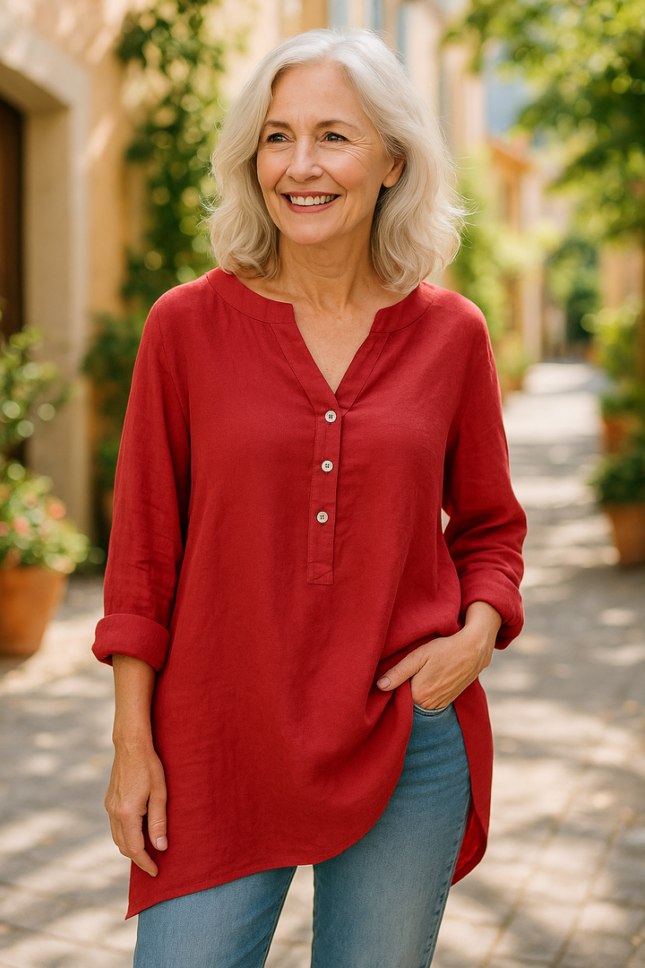 Aviluna - Elegant Casual Blouse