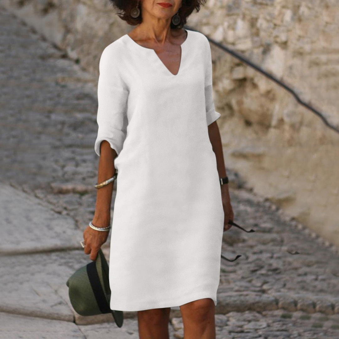 Maxim | Comfortable V-Neck Dress