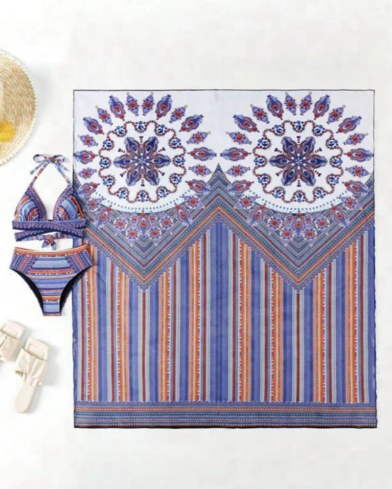 Savanah - Stylish 3-Piece Swim Set