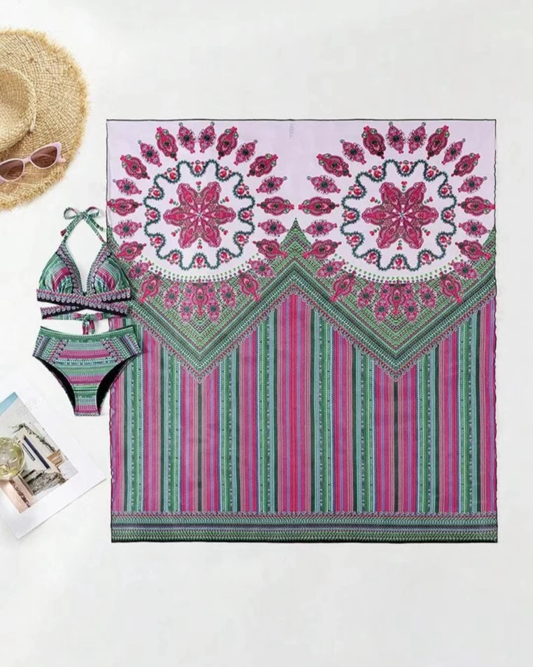 Savanah - Stylish 3-Piece Swim Set