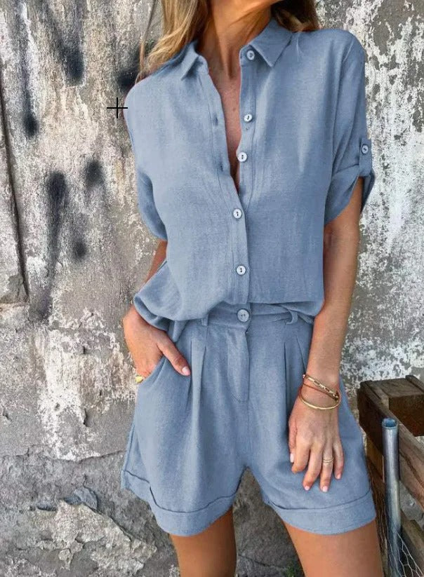 Amelie - Relaxed Linen Set