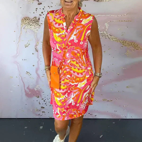 Franci – Elegant dress with V-neck