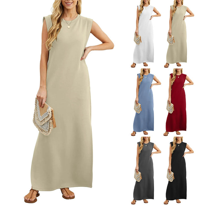 Sabrina - Elegant Wrinkle-Free Maxi Dress