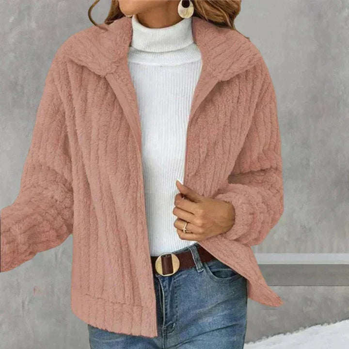 Zoe - Chic plush cardigan
