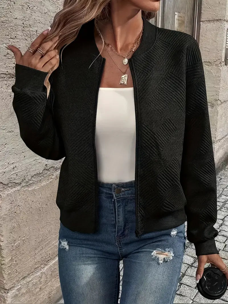 Jennita - Stylish Spring Jacket with Zipper