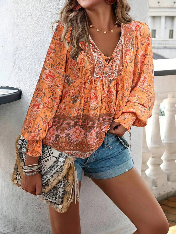 Helena -  Chic Floral Top