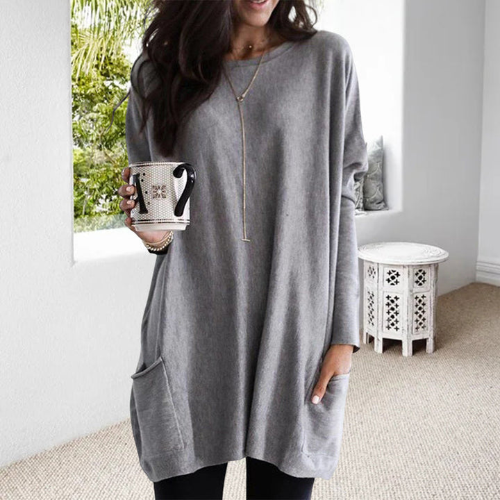 Sara -Relaxed Pocket Pullover