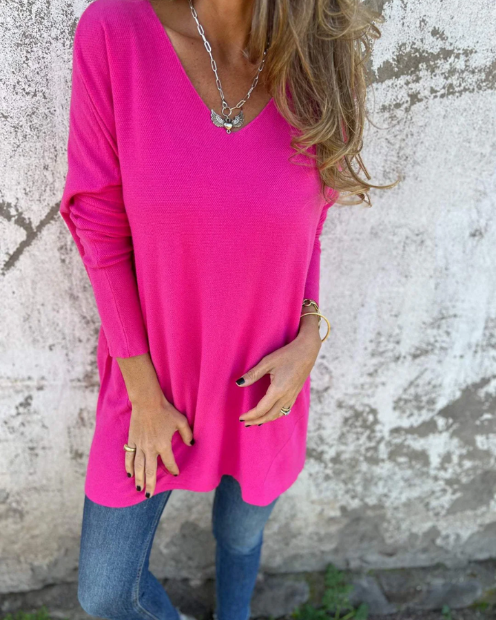 Barbara - KNITTED LOOSE TOP