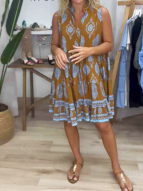 Hana - Chic V-Neck Dress
