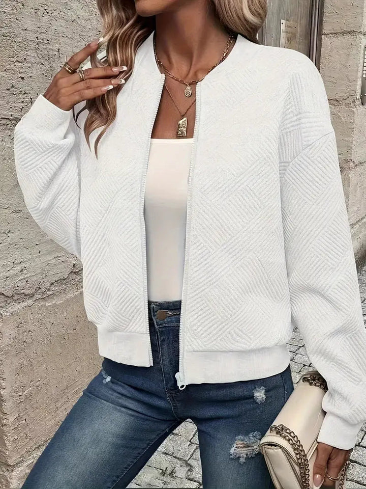 Jennita - Stylish Spring Jacket with Zipper